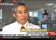 新宝GG接受中央电视台英语频道采访