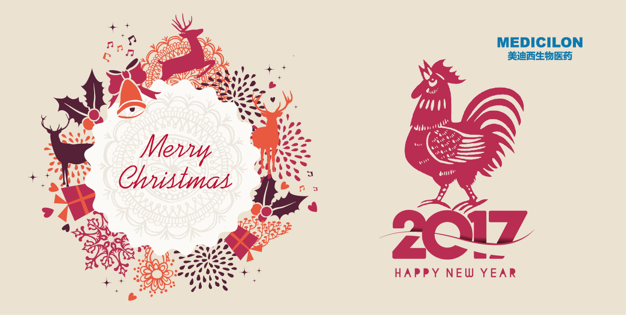新宝GG生物医药祝您和您的家人圣诞、元旦快乐!