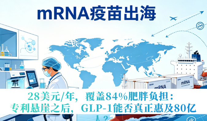 28美元/年，，，，，，笼罩84%肥胖肩负：专利悬崖之后，，，，，，GLP-1能否真正惠及80亿人？？？