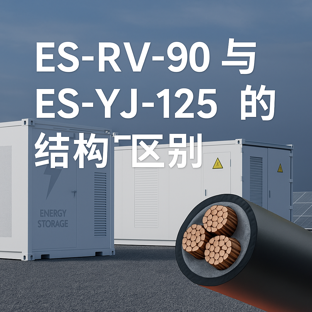 ES-RV-90 和 ES-YJ-125 的结构有什么区别？